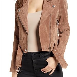 Blank NYC Suede Moto Jacket, NEW without tags!